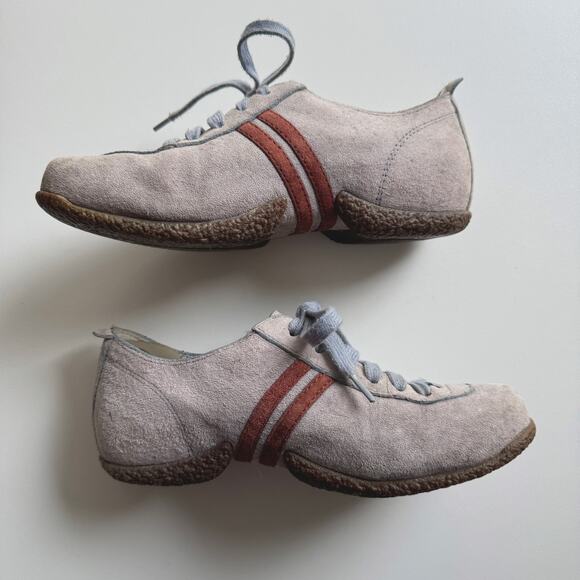 Merrell Air Cushion Duet Sport Denim Blue Suede Leather Sneaker Size 7 - Picture 3 of 8